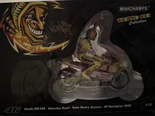 Minichamps Valentino Rossi Honda NSR500 Team Nastro Azzuro 2001 1/12 Scale
