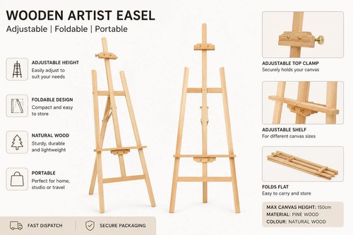 Wooden artist art - wooden,