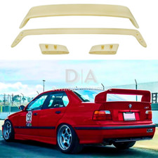 BMW 3 SERIES M3 E36 GT GTR REAR BOOT SPOILER WING LIP SPLITTER PRIMER 1990-2000