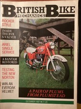 British Bike mechanics 1987 BSA Bantam Ariel AJS Matchless Norton rotary BVR 