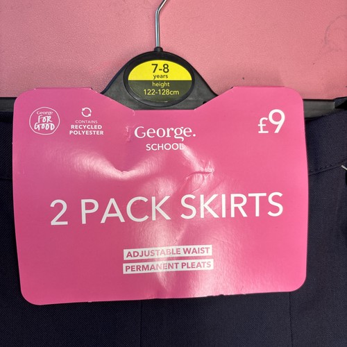 Pack navy school skirts - 2,