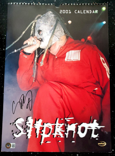 Slipknot corey taylor signed - slipknot,