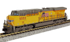 Kato 176-8955 Union Pacific GE ES44AC Diesel Locomotive Cab #5553 N Scale