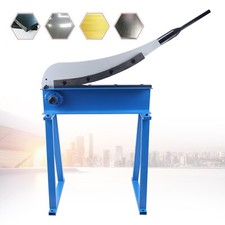Sheet Metal Guillotine Shear 16 Gauge 1.5mm Plate Cutter w/ Stand 20'' Bed 500mm