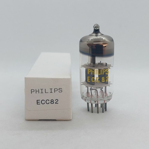 Ecc82 philips valve tube - ecc82, nos