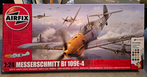 Airfix messerschmitt bf - airfix, 1:24