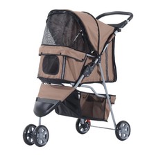 PawHut 3 Wheel Pet Stroller