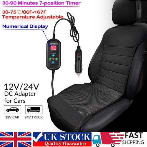 Heated car seat pad - pad, -auto