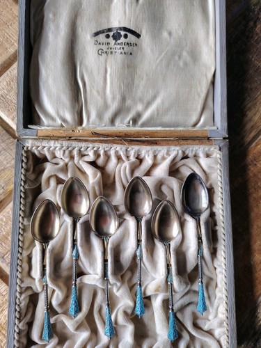 Antique set enameled - 6,