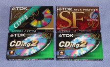 4 Assorted New TDK Type II