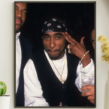 Tupac Thug life poster 2pac A4