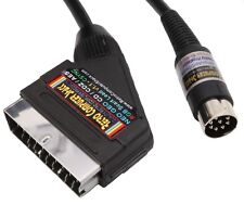 SNK Neo Geo CD, CDZ & AES High Quality RGB Scart Lead Video Cable TV Lead 2mtr