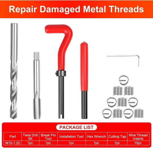 M10 thread repair - 1.25,