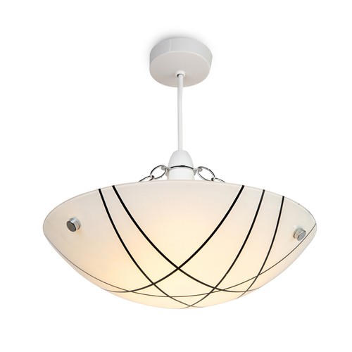 Pendant shade crosbie glass - pendant,