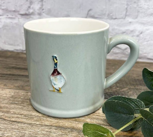Langs stoneware embossed duck - embossed,