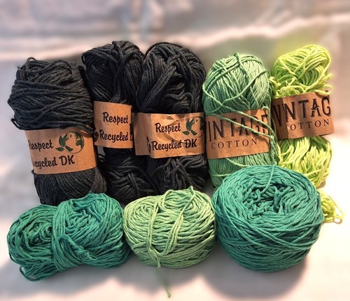 440g mixed green vintage - mixed, 'vintage'