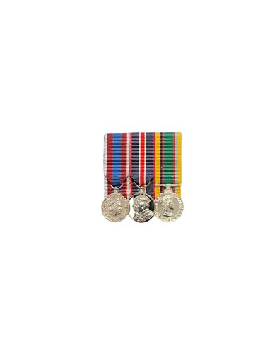 Court mounted miniature - miniature, medal