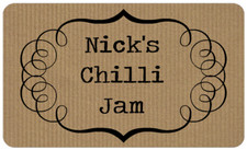 x21 Brown Chilli Jam Jar Pot