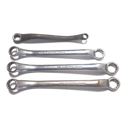 Britool ring spanners vintage - ring,