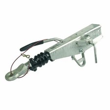 KNOTT KRV20 Straight Tube Coupling C/W 40mm Eye Road Tow