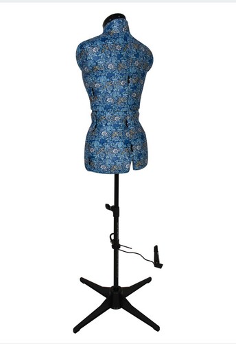 Dress form woodblock floral - dress,