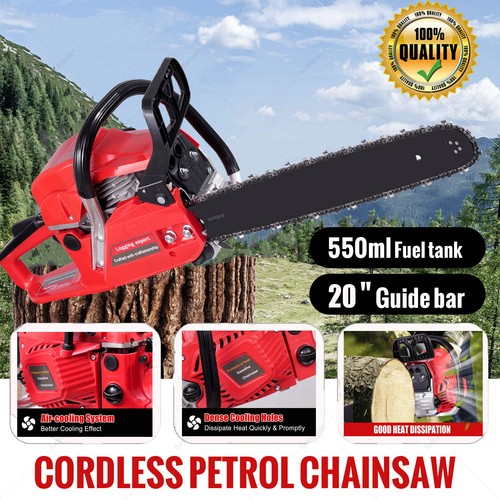 52cc petrol chainsaw - chainsaw, 5.7hp