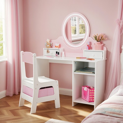 Pink kids girl vanity - kids,