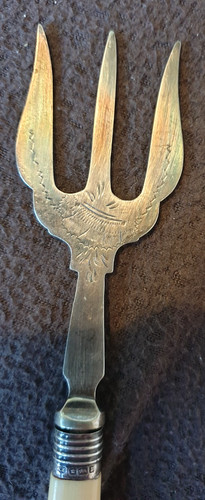 Antique etched silver - antique,