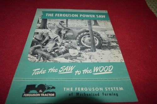Ferguson tractor power saw - tractor,