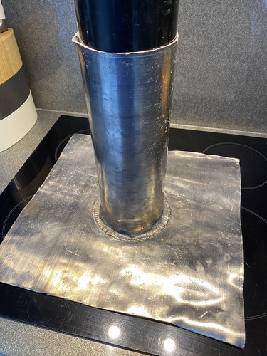 Lead roof slate flashing - lead,