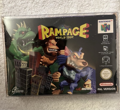 Rampage world tour nintendo - rampage,
