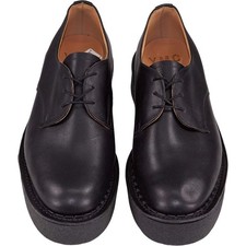 YMC Black Solovair Crepe Sole Derby Shoes