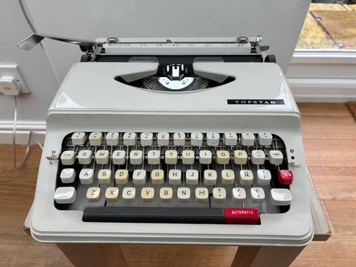 Topstar typewriter portable - topstar,