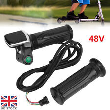 48V Electric Scooter Bicycle Grip Handlebar LED Display E-Bike Twist Throttle