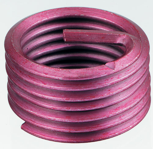 Helicoil type screw - helicoil, lock