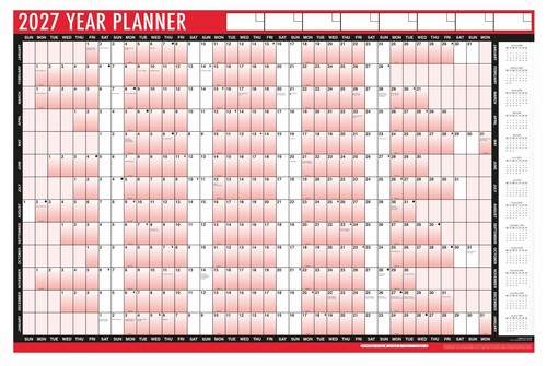 2027 wall planner - wall, a1