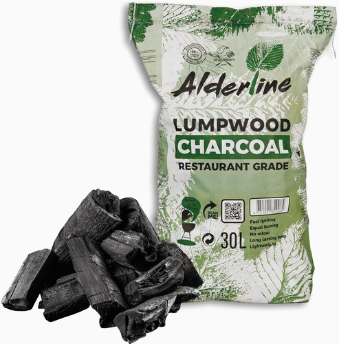 Alderline lumpwood charcoal - lumpwood,
