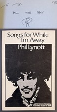 PHIL LYNOTT Songs For While
