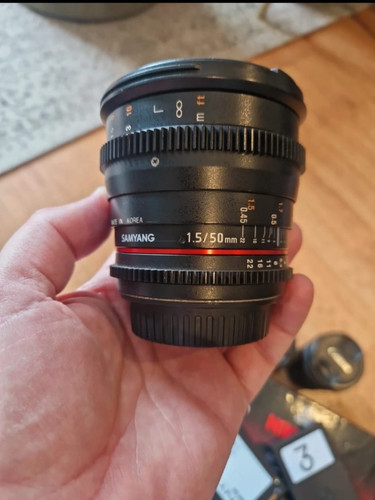 Samyang 50mm canon ef - samyang,