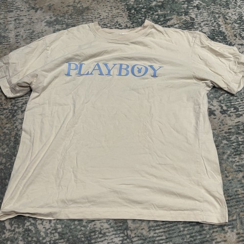 Playboy cream colored tshirt - cream,