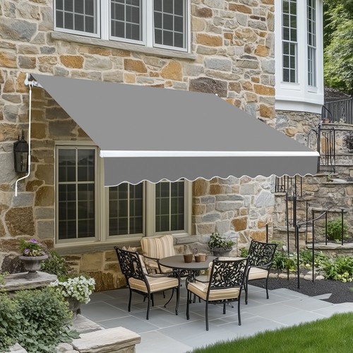 Retractable awning manual - awning,