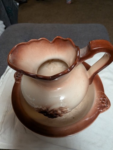 Antique victorian wash basin - victorian,