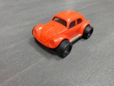 Tonka Totes (Japan) 57020 - orange colour VW Beetle toy car - Volkswagen Kafer