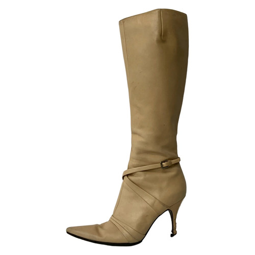 Sergio rossi beige leather - sergio,