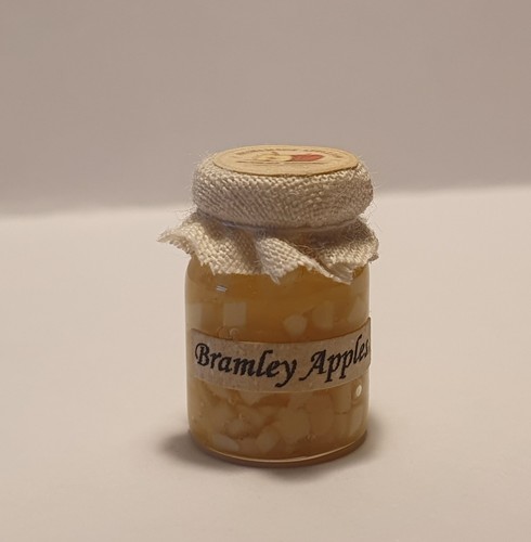Miniature food jar bramley - food,