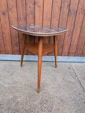 50s Table Vintage Kidney Coffee Table Rockabilly Retro Coffee Table 50s 12