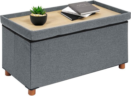 Bonlife storage ottoman with - bonlife,