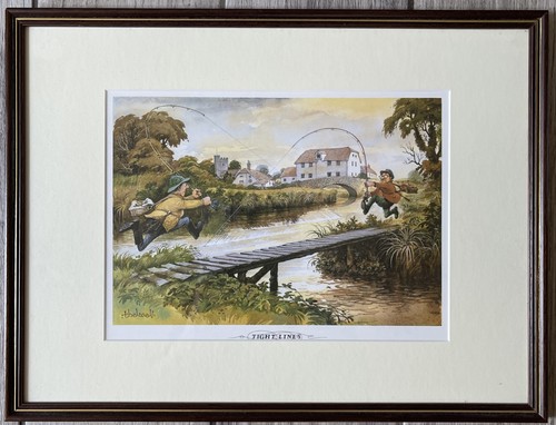Vintage norman thelwell framed - norman,