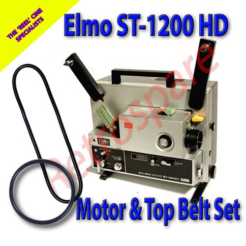 Elmo 1200hd super 8mm sound - elmo,