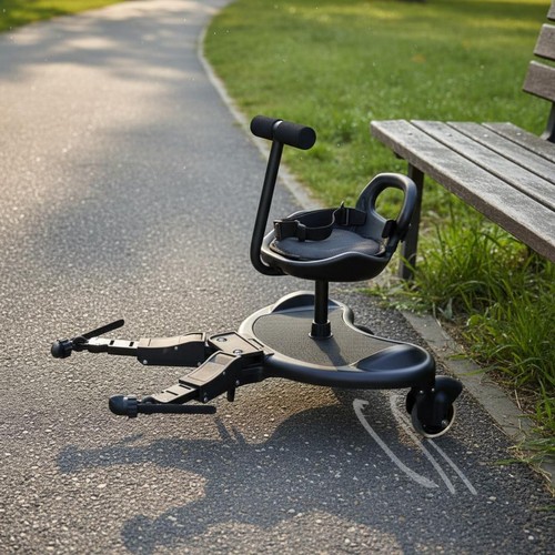 Stroller board with seat - stroller,